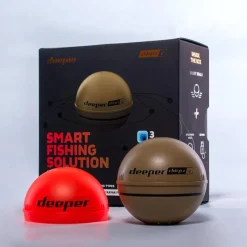 DEEPER Packs-Pack Chirp+V2 + Support pour fixation sur bateau amorceur