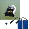 TEAM CARPFISHING Amorçage/Propulsion|Packs-Pack Process Bait Boat + 2 Batteries Supplémentaires