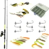 PACIFICPECHE Découverte Pêche Du Carnassier|Packs Et Ensembles-Pack Prêt à Pêcher Perche Bzone Striker 210M 5-21g + Moulinet + Nylon + Leurres + Boites