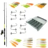 PACIFICPECHE Découverte Pêche Du Carnassier|Packs Et Ensembles-Pack Prêt à Pêcher Sandre Bzone Striker 240MH 10-45g + Moulinet + Nylon + Leurres + Boites