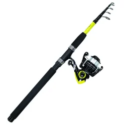 PACIFICPECHE Découverte Pêche Du Carnassier|Packs Et Ensembles-Pack Prêt à Pêcher Sandre Bzone Striker Telespin 240MH 10-40g + Moulinet + Nylon + Leurres + Boites