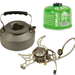 PACIFIC PECHE Packs|Bivouac/Confort-Pack Réchaud + Kettle