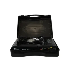 TEAM CARPFISHING Packs-Pack Rechaud + Chauffage + 8 Cartouches de Gaz