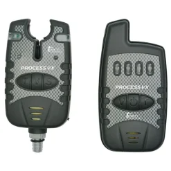 TEAM CARPFISHING Supports Cannes|Packs-Pack Repose canne 3 Détecteurs Process VX + Centrale + 3 Dropper + Rodpod 3 cannes