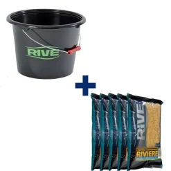 RIVE Packs|Appâts / Amorces-Pack Seau + 5kg d'Amorce Rivière