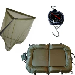 TEAM CARPFISHING Packs-Pack No Kill Epuisette + Tapis + Peson