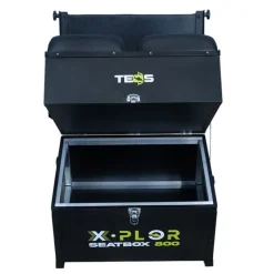 TEOS Paniers / Stations-Panier de pêche au coup alu large 3 tiroirs avec dossier