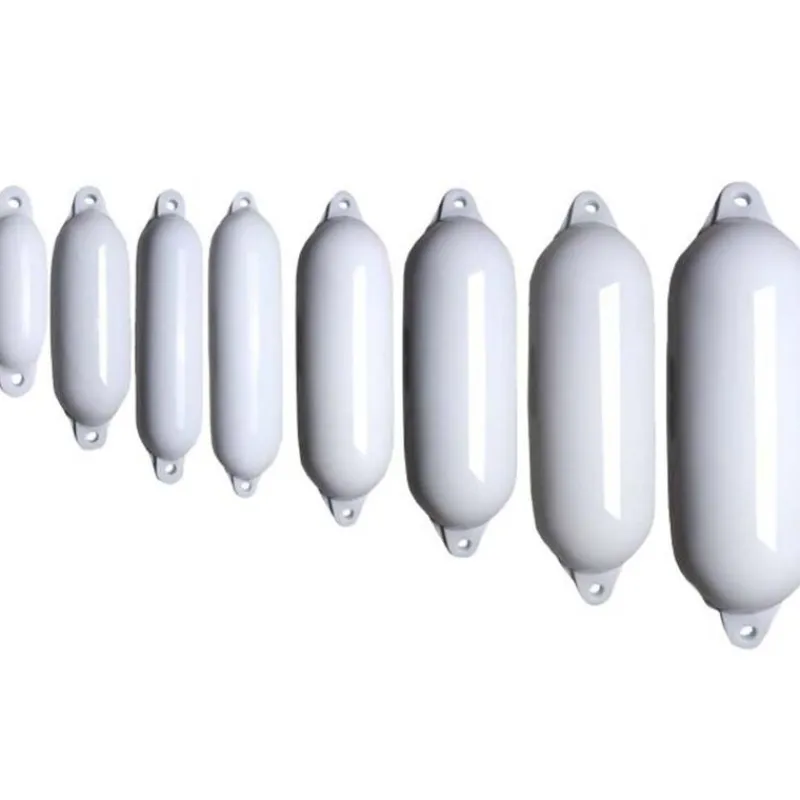 MAJONI Équipements-Pare-battage Eco Fender 5 - 2 yeux - ø22x72cm - blanc