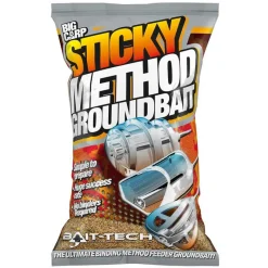 BAIT TECH Appâts / Amorces-Pellet Sticky Method Groundbait 2Kg