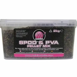 MAINLINE Appâts Et Fabrication-Pellets d'amorçages carpe spod and pva pellet mix 2 kg