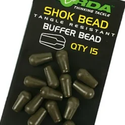 KORDA Acc.Montages/Hameçons-Perle de protection pour ligne carpe shock bead (weedy green)
