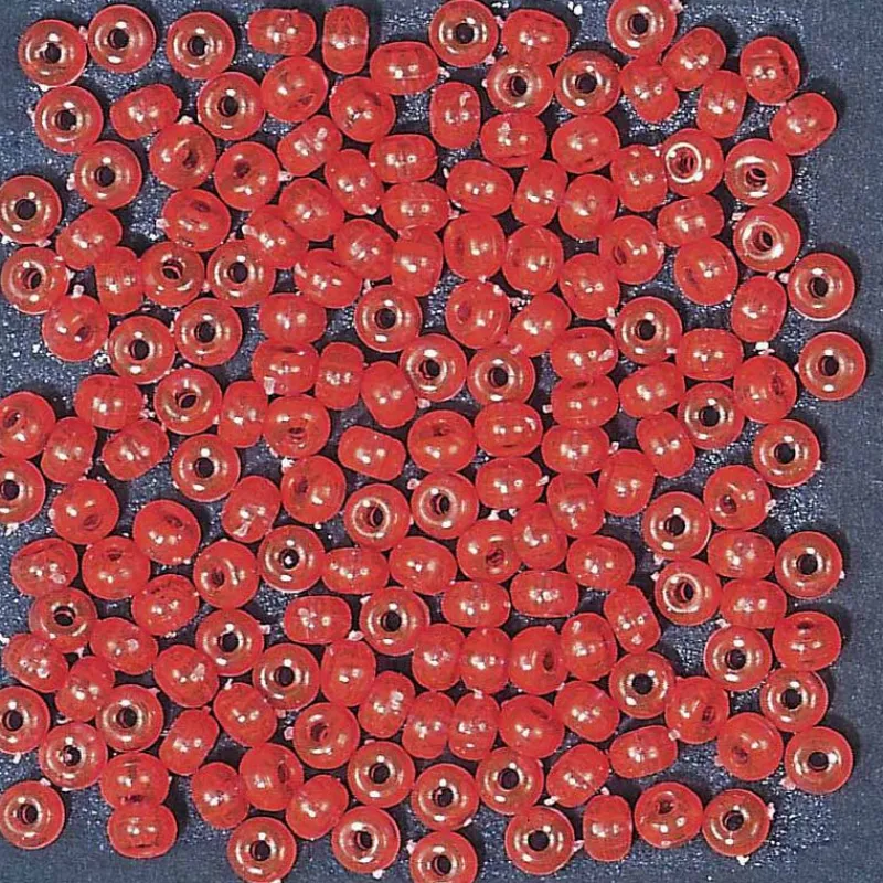 FLASHMER Surfcasting|Montages / Hameçons-Perles de montage mer perles oeuf de saumon 4mm (x20)