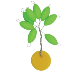 FLASHMER Montages / Hameçons-Perles flottantes ovales stop float 7x15mm