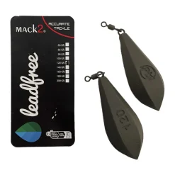 MACK2 Acc.Montages/Hameçons-Plomb écologique Distance Torpedo (x2)