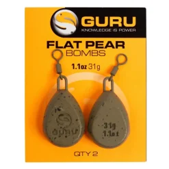 GURU Cages Feeder-Plombs poire FLAT PEAR BOMB (X2)