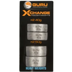 GURU Cages Feeder-Plombs pour cages feeder coup x-change distance feeder weights heavy (x4)
