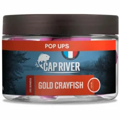 CAP RIVER Appâts Et Fabrication-Pop Up Gold Crayfish 18mm Rose