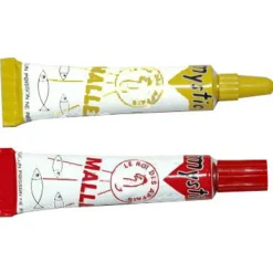 MYSTIC Appâts / Amorces-Pâte d'Eschage Kit Malléable Rouge Jaune