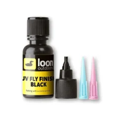LOON Fly Tying-Résine UV couleur noir 14g