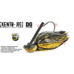 MOLIX Leurres-Rubber Jig Kento Jig DG 7g