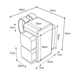 NASH Bagagerie/Rangement-Rucksack Subterfuge 35L