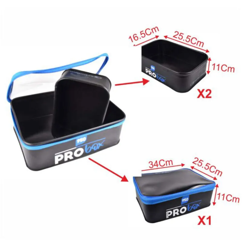 GARBOLINO Bagagerie / Rangement Et Transport-Set Eva de 3 Boites Type Groundbait