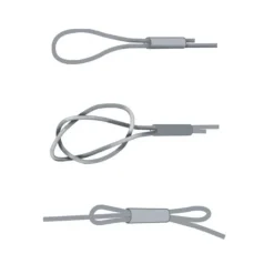 FLASHMER Pêche Du Thon|Surfcasting-Sleeve inox (pochette de 10 pièces)