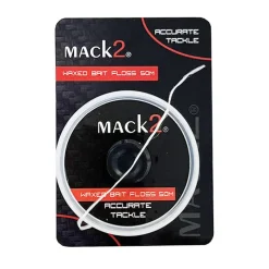 MACK2 Acc.Montages/Hameçons-Stop Appâts Waxed Bait Floss 50m