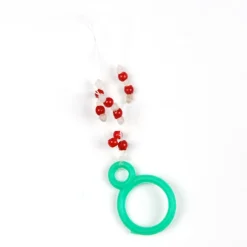 X-LINE Acc. De Montage Feeder-Stop float coup silicone avec perles