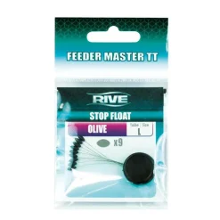 RIVE Acc. De Montage Feeder-Stop Float Olive - L (x9)