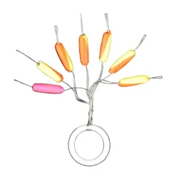 GARBOLINO Lignes Et Accessoires De Montage-Streamline Reperes de ligne Stix (6JAU/ORAN +1ROSE)