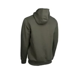 NASH Vêtements-Sweat Make it Badge Zipped Hoody Green