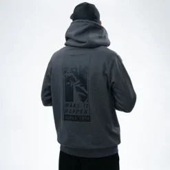 NASH Vêtements-Sweat Make it Since 1978 Hoody Greys Marl