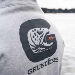 GRUNDENS Vêtements-Sweatshirt G Trout Hoodie Ahtletic Heather