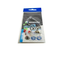 SASORI Leurres-Train de plume Power Catch Flash White