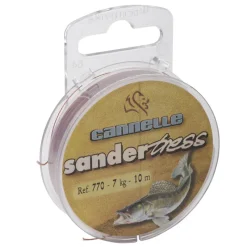 CANNELLE Tresses, Nylons, Fluorocarbones-Tresse à Bas de Ligne Sandertress C770 10m