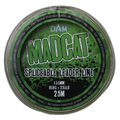 MADCAT Acc. Montage / Hameçons-Tresse à bas de ligne silure spliceable leader line 25m
