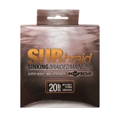 KORDA Filaments-Tresse carpe sub braid 1200m