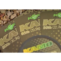KORDA Acc.Montages/Hameçons-Tresse gainée carpe kamo coated hooklink (20m)