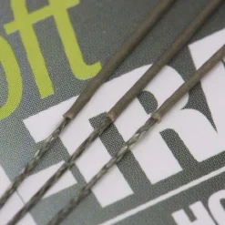 KORDA Acc.Montages/Hameçons-Tresse gainée carpe n trap soft green