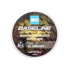 NASH Filaments-Tresse Baseline Sinking Braid Camo 600m