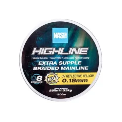 NASH Filaments-Tresse Highline Extra Supple Braid UV Yellow 1200m