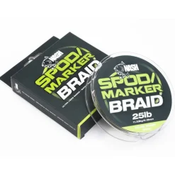 NASH Filaments-Tresse spod and marker braid lo-viz green 18/100 300m
