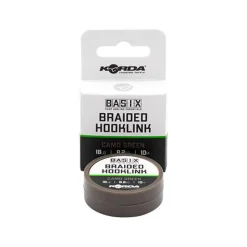 KORDA Découverte Pêche À La Carpe|Acc.Montages/Hameçons-Tresse Non Gainée Basix Braided Hooklink 10m
