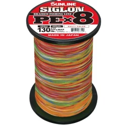 SUNLINE Pêche Du Thon|Tresses, Nylons, Fluorocarbones-Tresse Siglon Braid x8 Tuna Broume Multico 450m