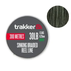 TRAKKER Filaments-Tresse Sinking Braid Reel Line (300m)