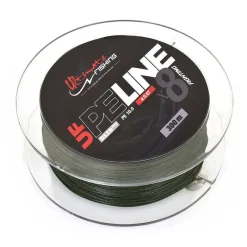 ULTIMATE Tresses, Nylons, Fluorocarbones|Tresses, Nylons, Fluorocarbones-Tresse fishing UF PE Line X8 MOSS GREEN 300m