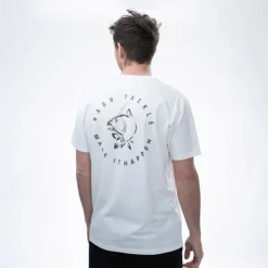 NASH Vêtements-T-shirt Make it Carp Logo Ecru