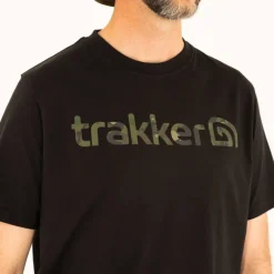 TRAKKER Vêtements|Vêtements-T-shirt CR Logo Black Camo