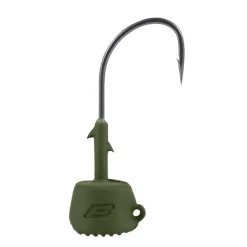 BKK Têtes Plombées-Tête Plombée Silent Chaser-Draggin' Ned Green #1/0 (x4)